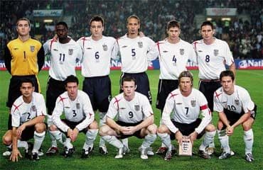 05-07年イングランド代表 マイケル・オーウェン選手 ユニフォーム