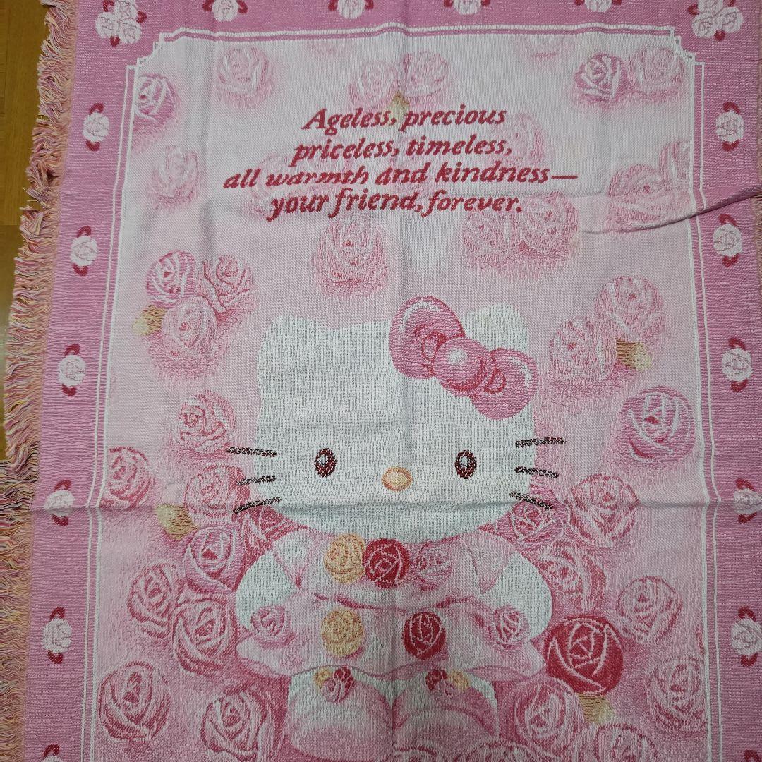 キティ ローズ タペストリー 薔薇 25周年限定 多用途 1999 新品 激レア