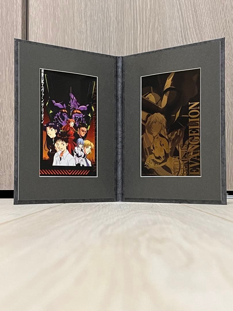 新世紀エヴァンゲリオン　30周年記念　綾波レイ　純金プレート&ポストカード