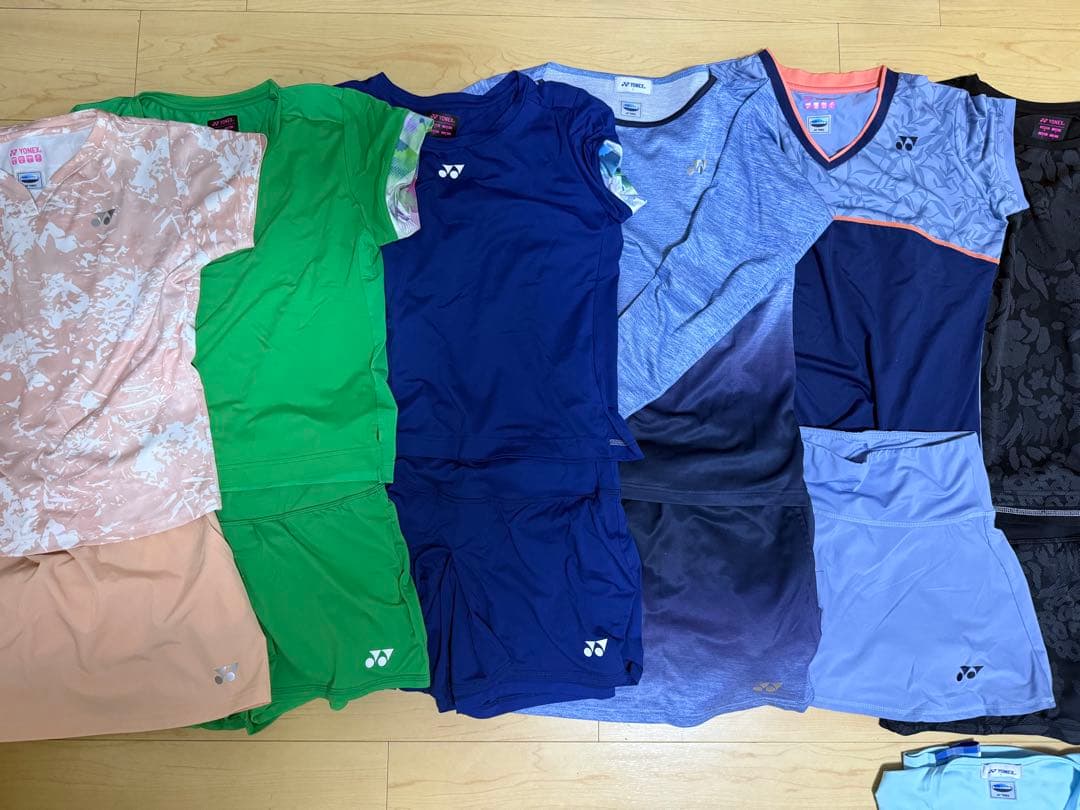 ヨネックス　テニスウェア　レディース　ゲームシャツ・スカート11セット