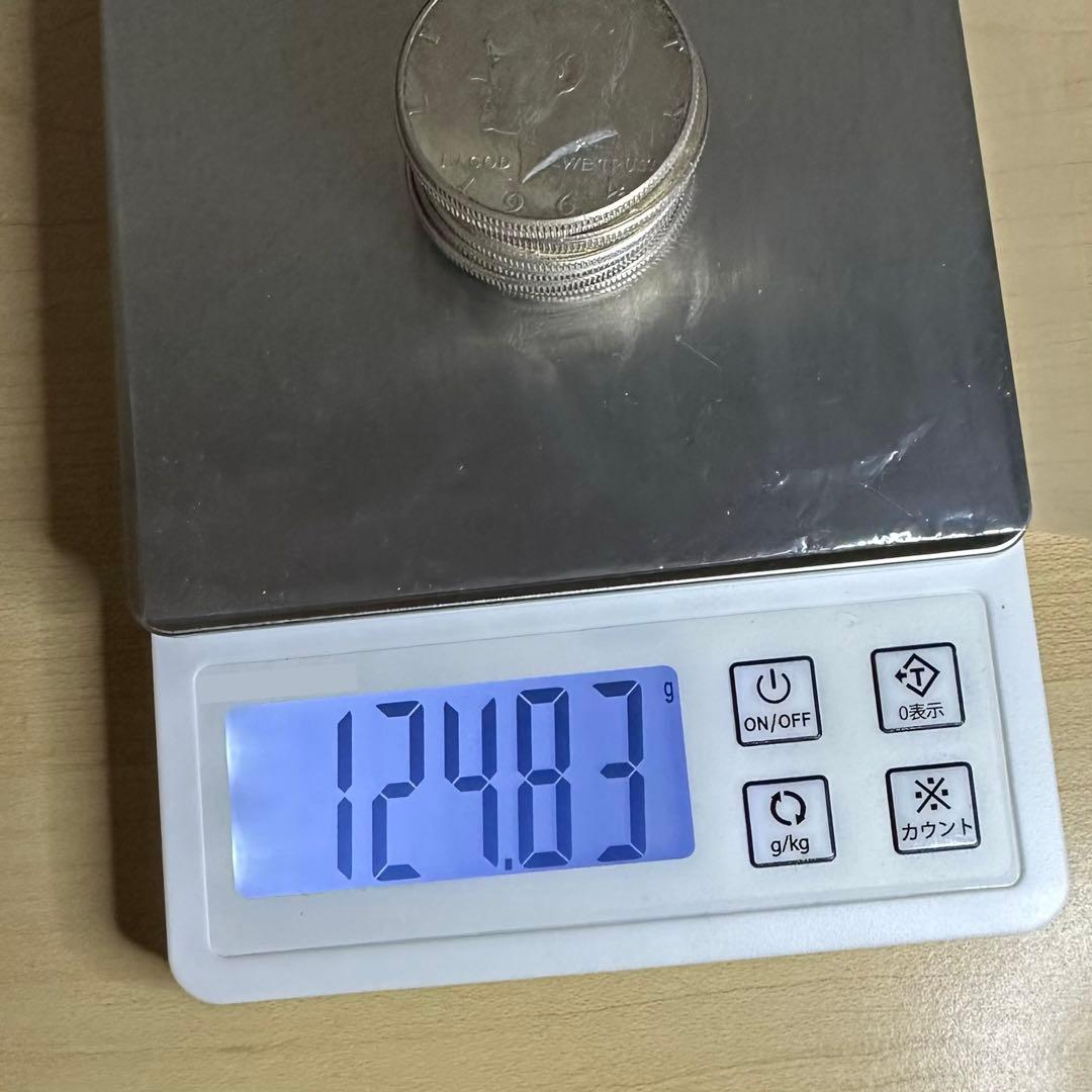 ケネディ ハーフダラー 1964年 10枚 シルバー 銀貨 銀品位90 b