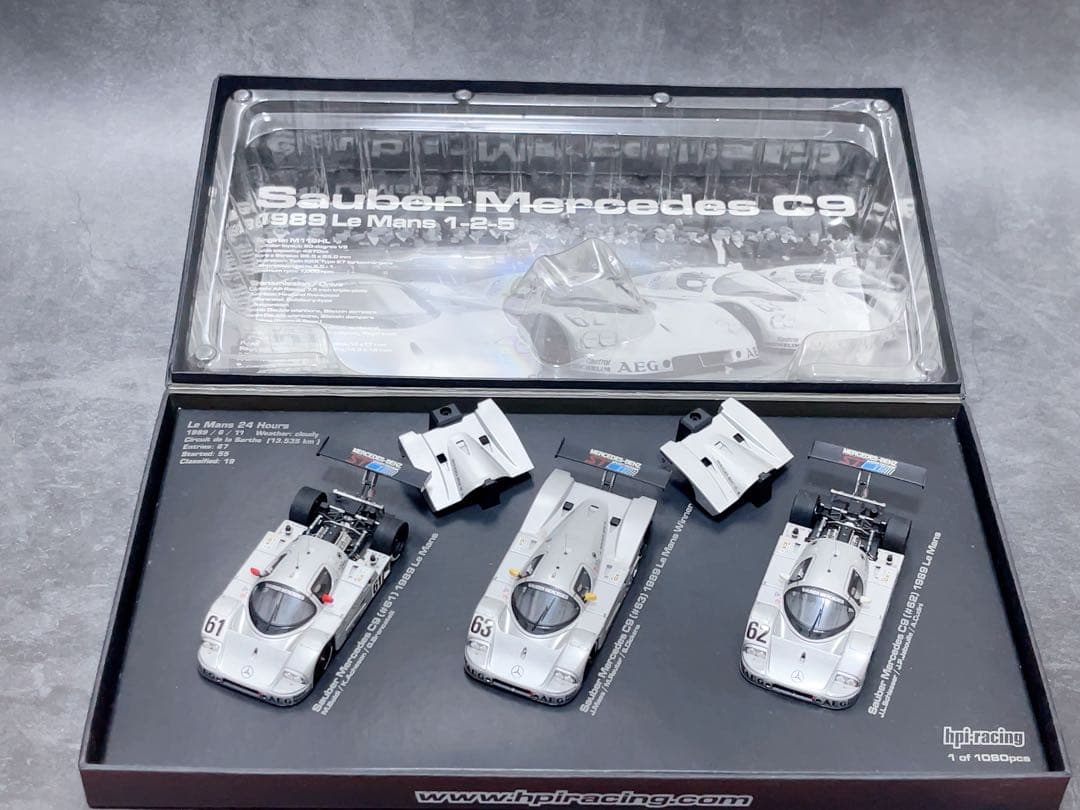 1/43 HPI ザウバー メルセデスC9 1989 ルマン スペシャルセット