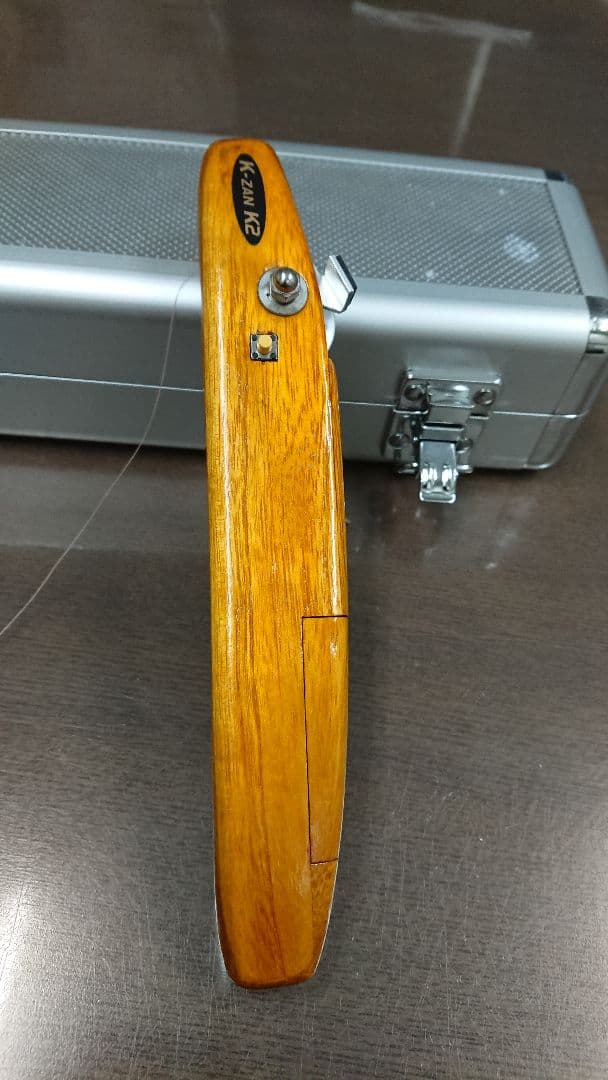 【お値下げ!!】K-ZAN★K2 ワカサギ電動リール（アルミケース付属です）