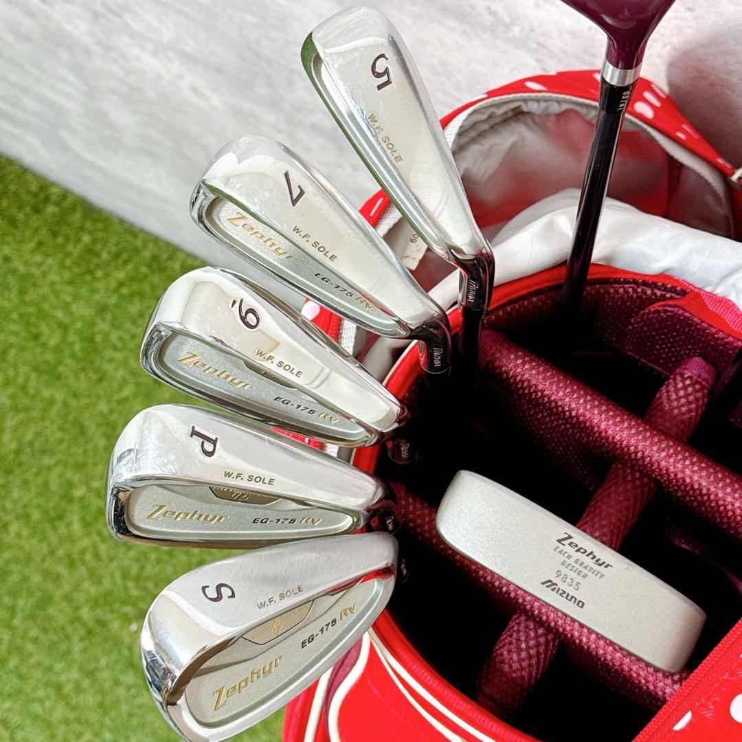 ゴルフクラブセット レディース Mizuno ミズノ ハーフセット 【K458】