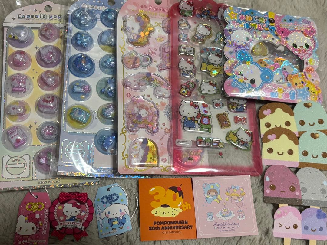 新品　ボンボンドロップシール　サンリオ　たまごっち　正規品　101枚セット