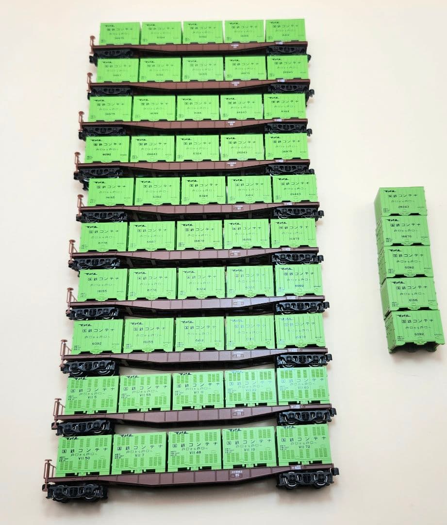 KATO` コキ5500 10両セット 美品