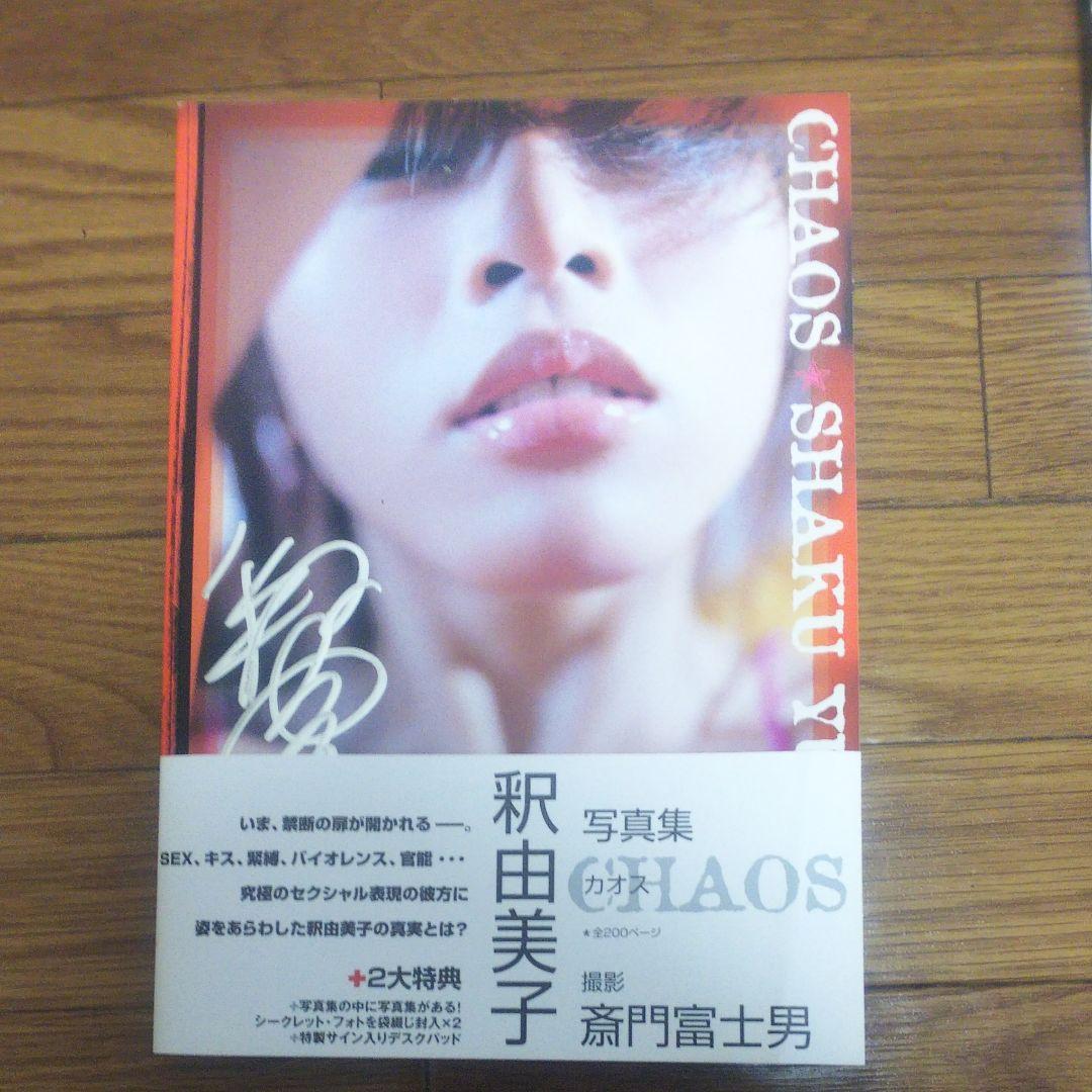 写真集CHAOS ,別冊釈由美子,映画ゴジラ対メカゴジラ,ShakuShake