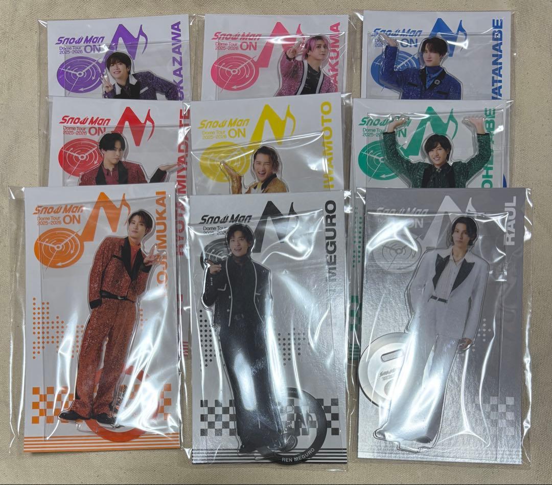 Man アクリルスタンド ON 9人 全員 アクスタ  Man