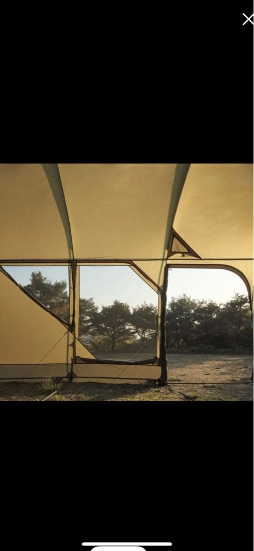 MONTERRA MONT SHELTER 前後ベスタビュール　インナーテント