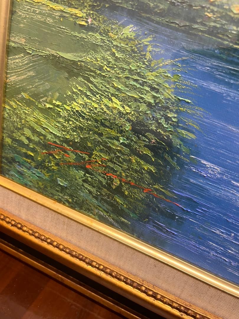 川島孝之　油絵　油彩　風景画　北アルプス