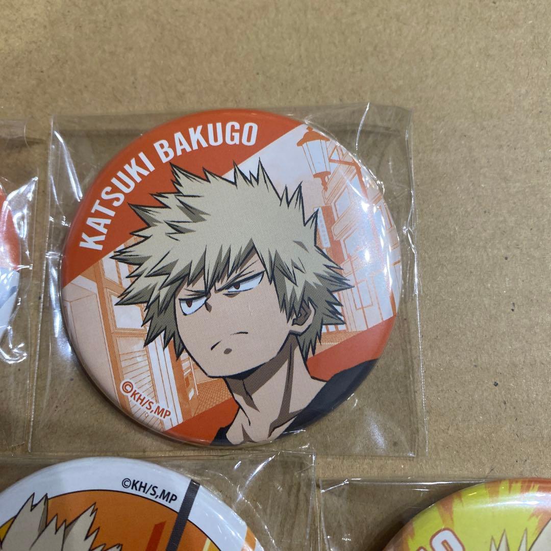 僕のヒーローアカデミア ヒロアカ 爆豪勝己 フルカラー 缶バッジ