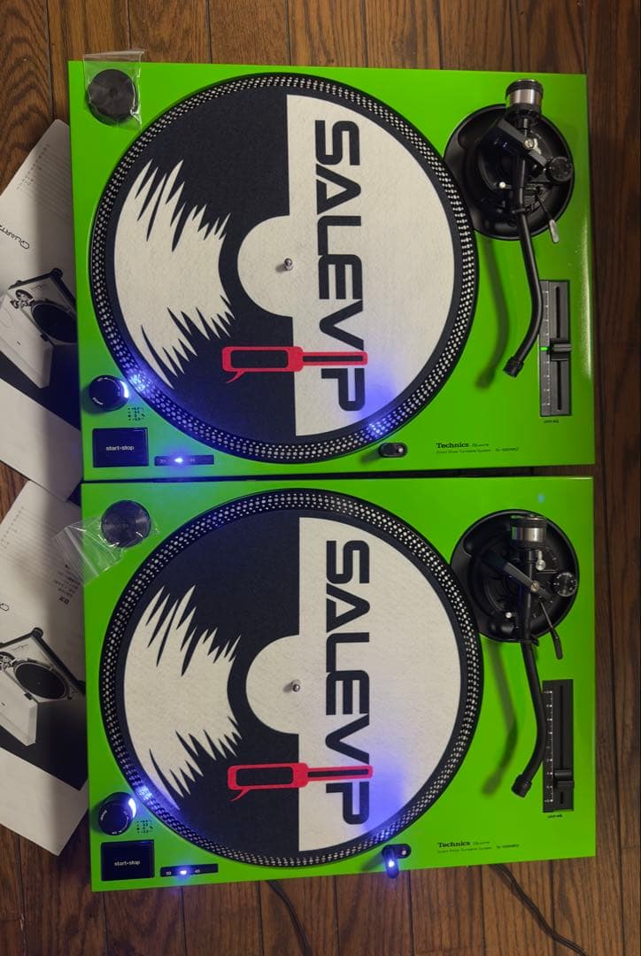 Technics SL-1200MK2 カスタム ターンテーブル2台