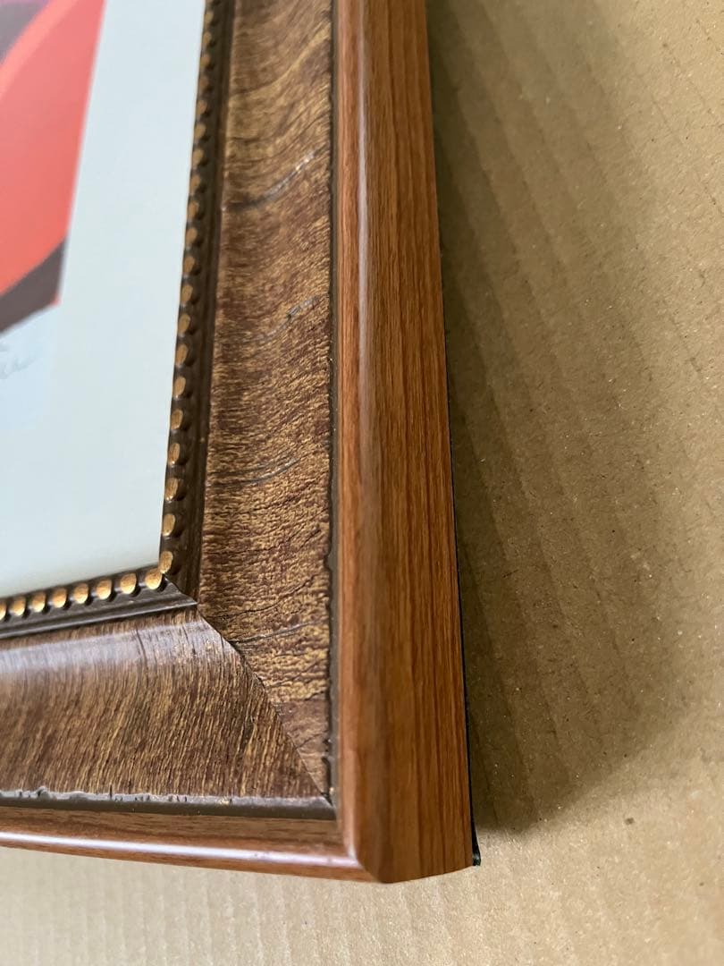 新品額入り版画　47✖️55 ジニー・キム　限定　証明書、直筆サイン、ED 大きめ