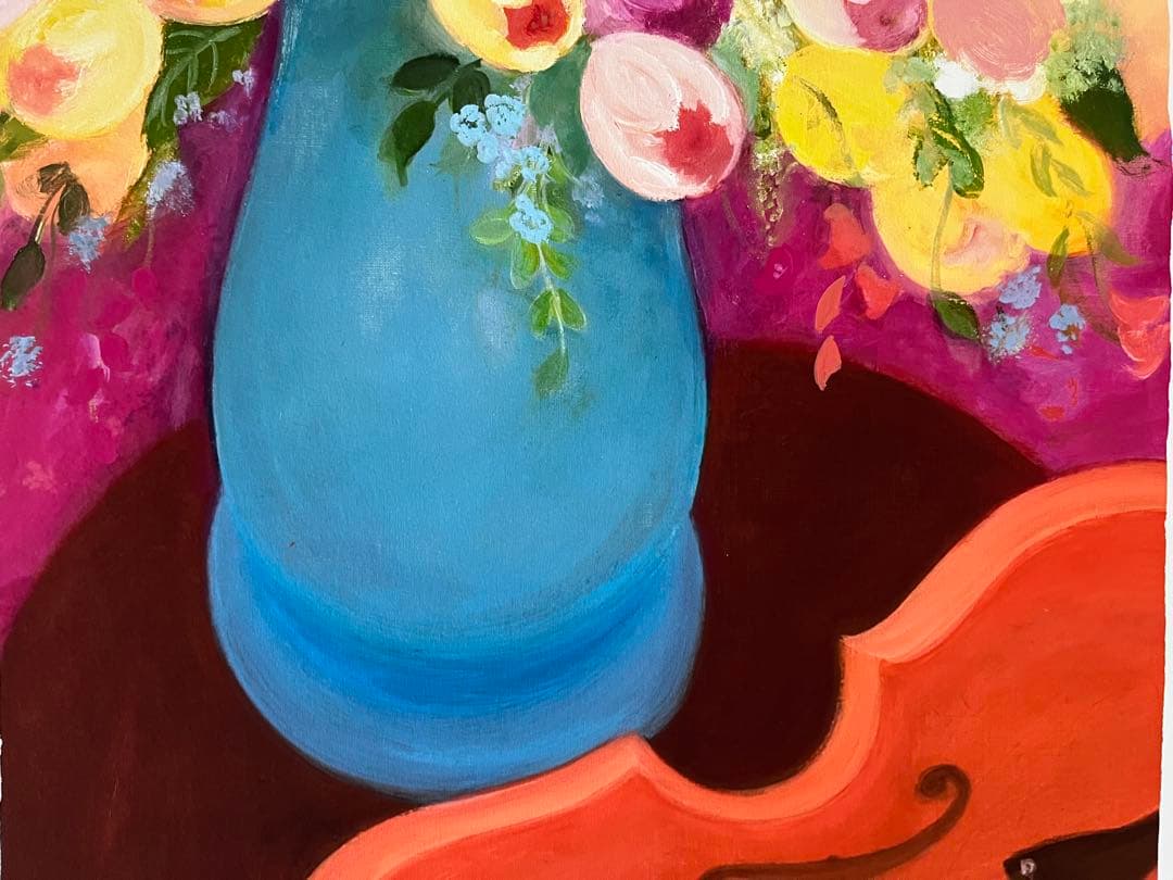 新品額入り版画　47✖️55 ジニー・キム　限定　証明書、直筆サイン、ED 大きめ