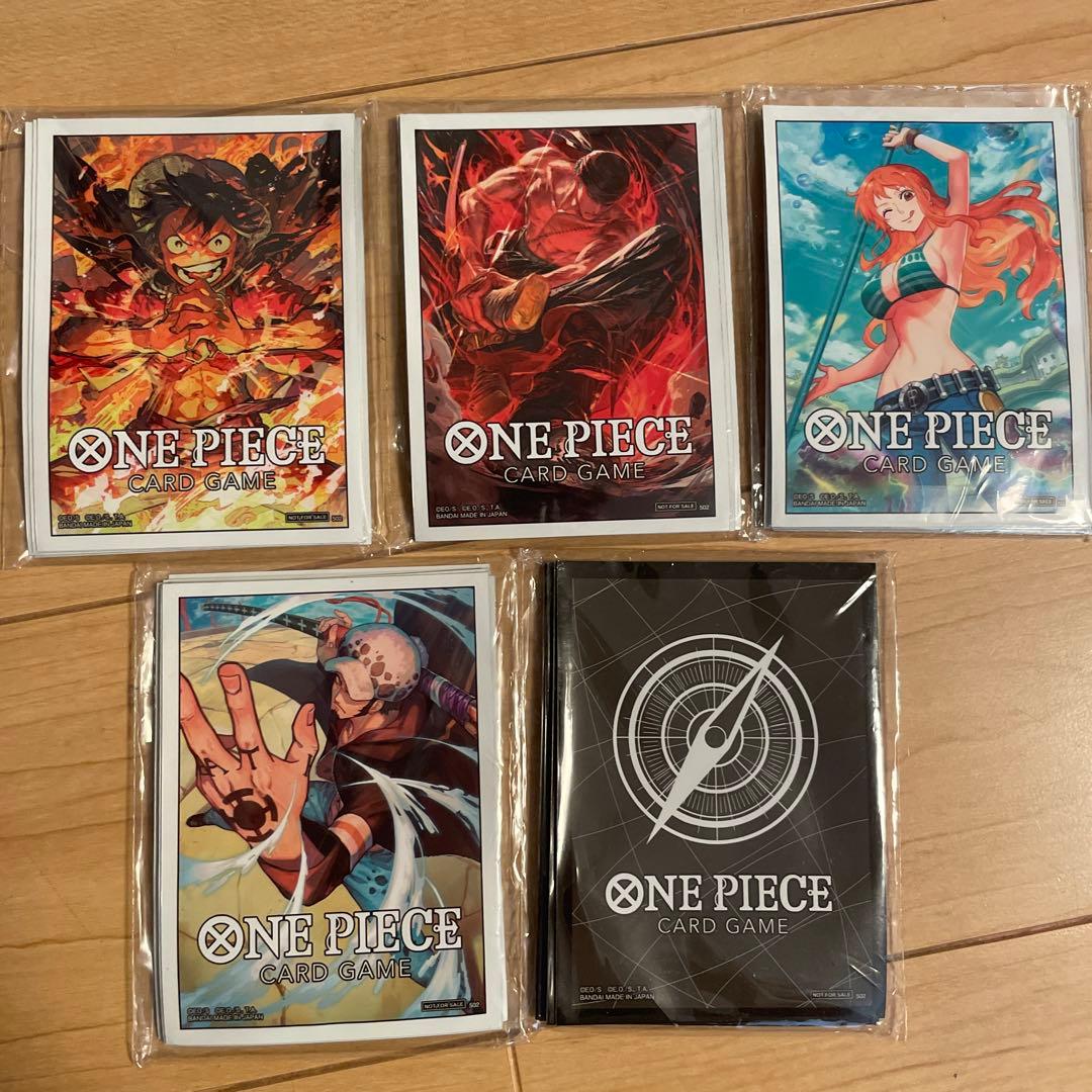 ワンピースカード 交流会 プロモーションスリーブ コンプリートセット