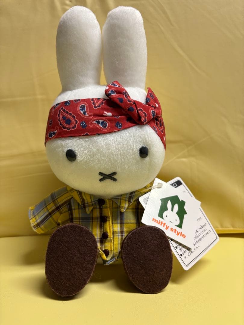 ミッフィstyle限定 チェックシャツミッフィー
