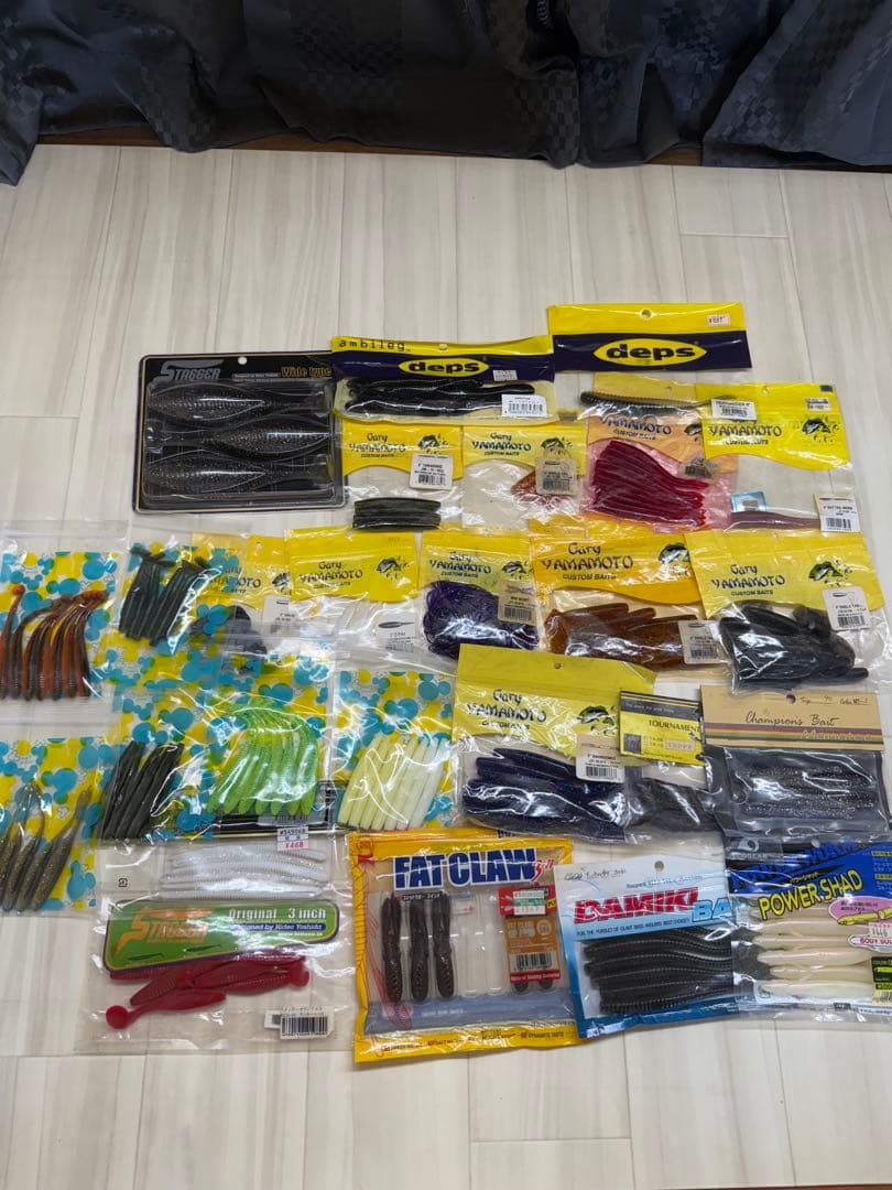 バス釣り引退セット　ルアーワームセット