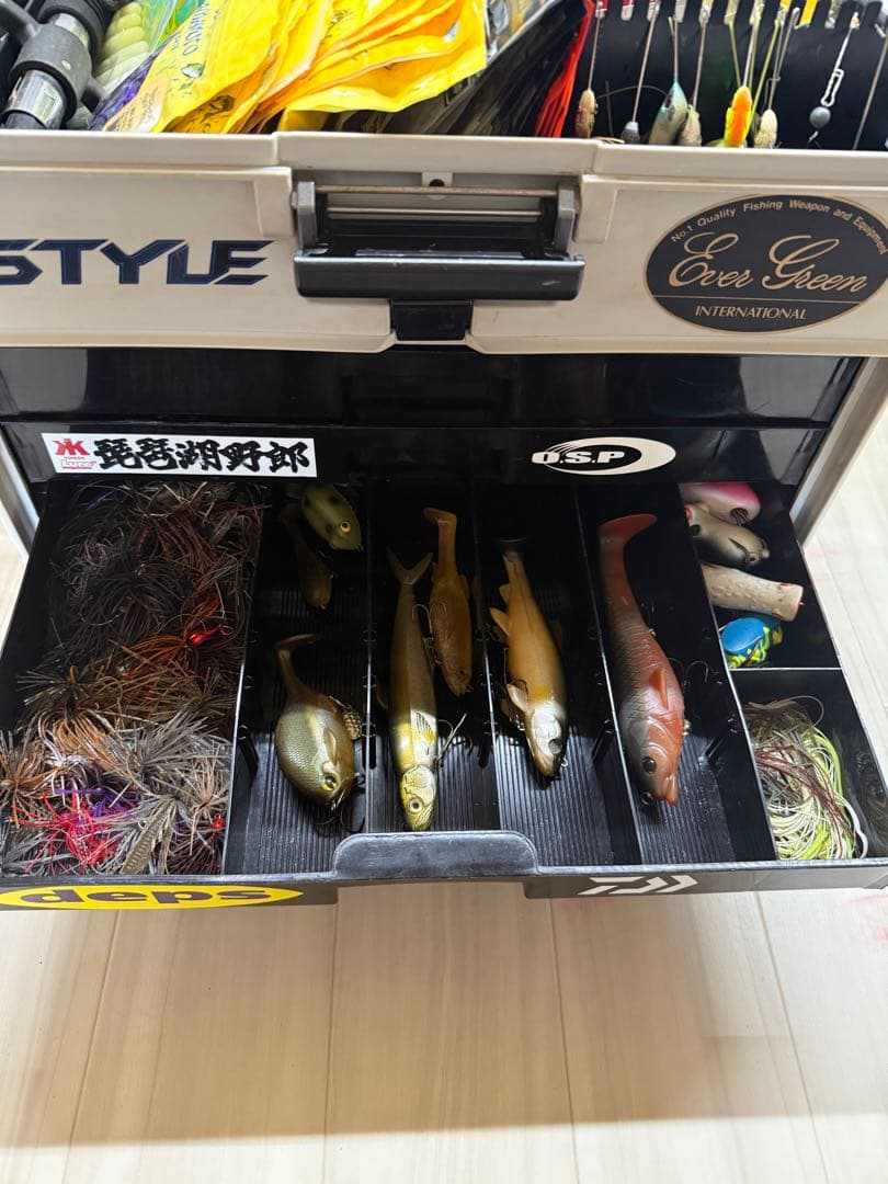 バス釣り引退セット　ルアーワームセット