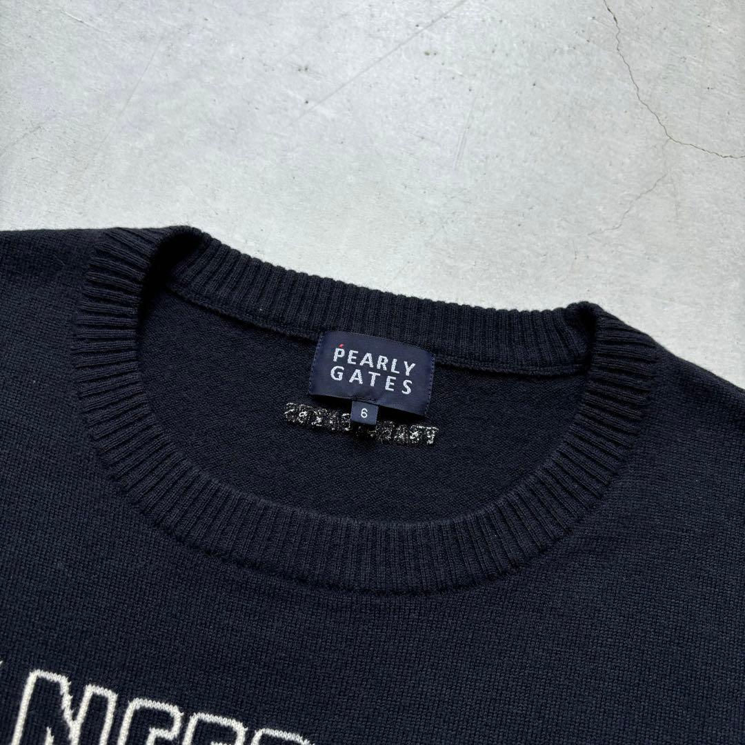 PEARLY GATES パーリーゲイツ ウール ニットセーター メンズ6