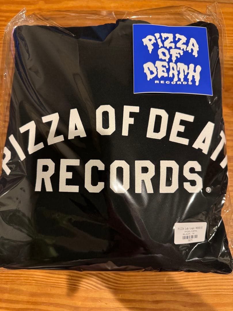 ミュージシャン PIZZA OF DEATH PIZZA Lab Logo HOODIE M