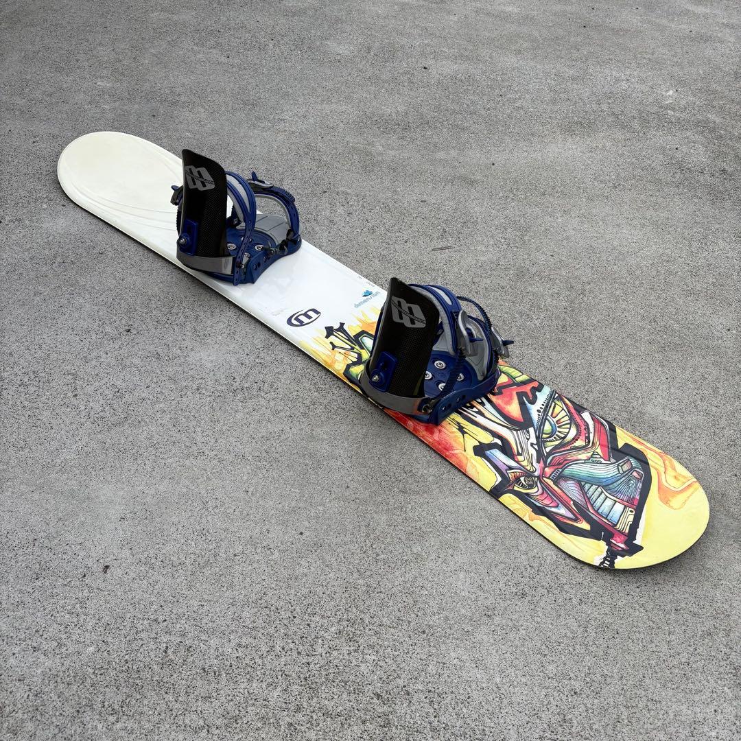 Morrowモロー スノーボード 154cm ビンディングセット バインディング