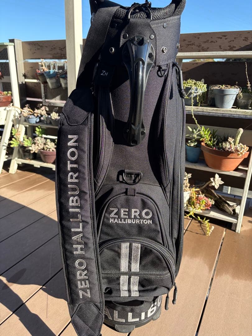 ゼロハリバートン　キャディバッグ　黒