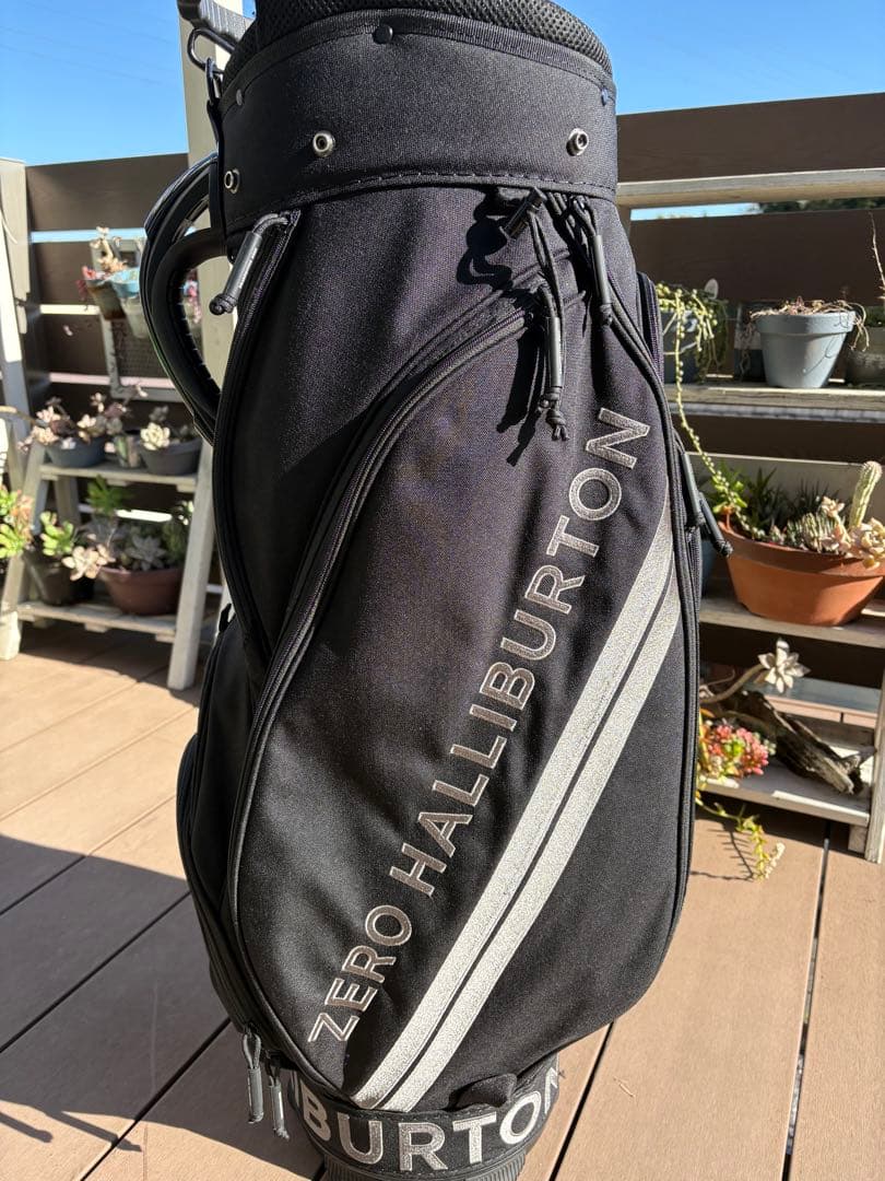 ゼロハリバートン　キャディバッグ　黒