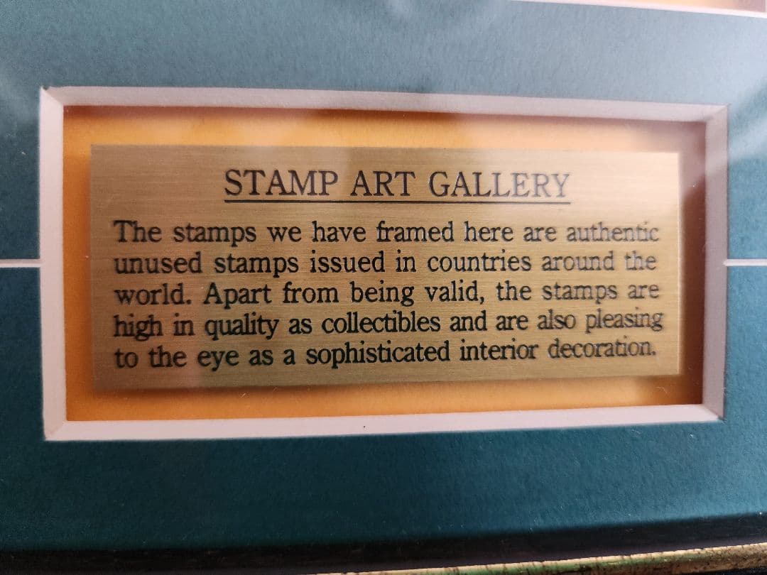 Disney Safari Club スタンプコレクション　タンザニア　額裝