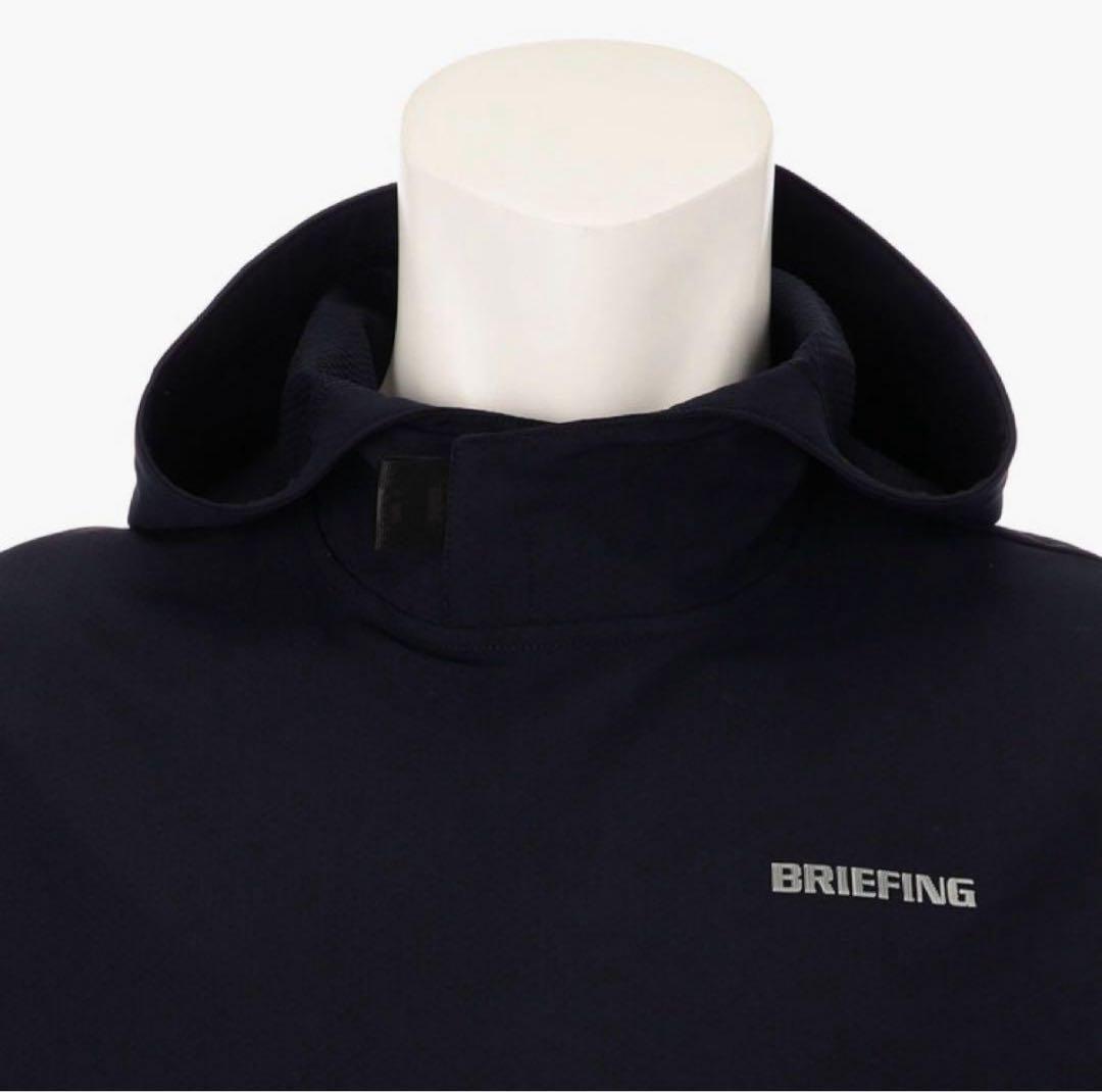 【新品・タグ付き】 今期新作 BRIEFING メンズ フーディー ネイビー L