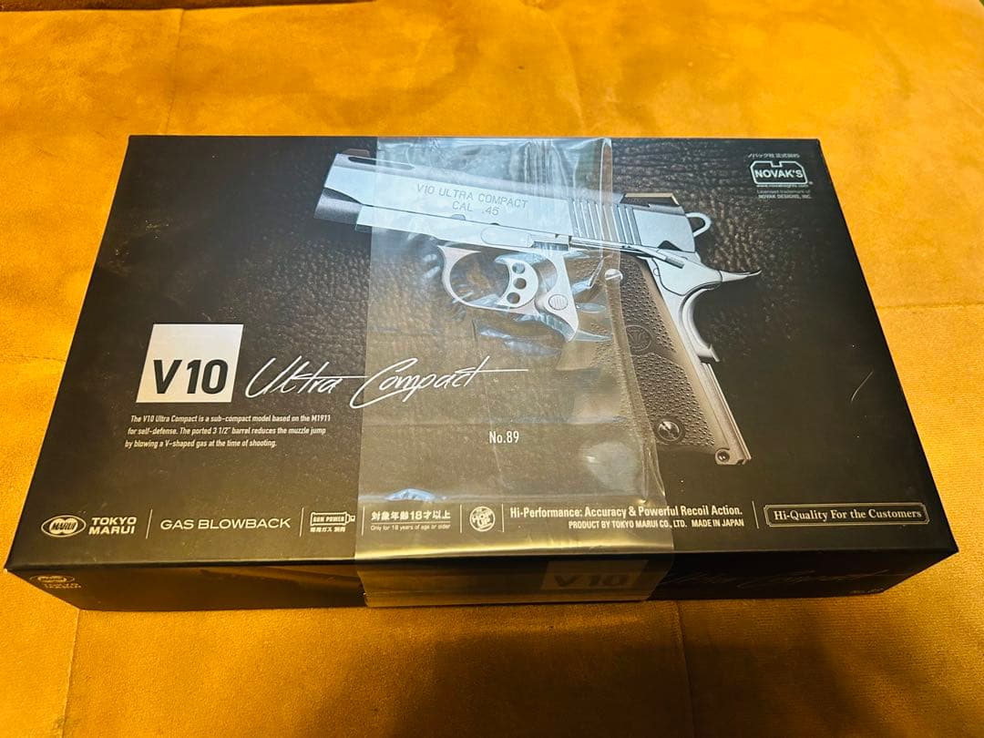 ノ*オ様 V10 Ultra Compact ガスブローバック　新品・未発射　東