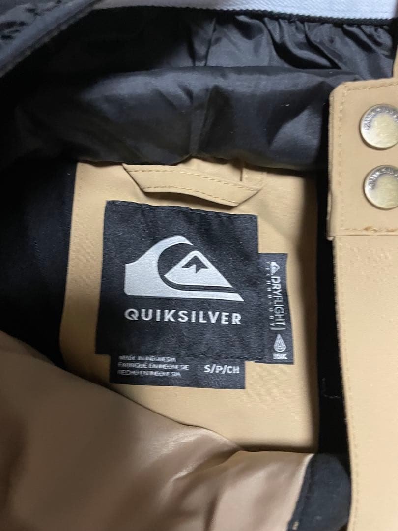 Quiksilver スノーボードウェア S/P/CH ベージュ