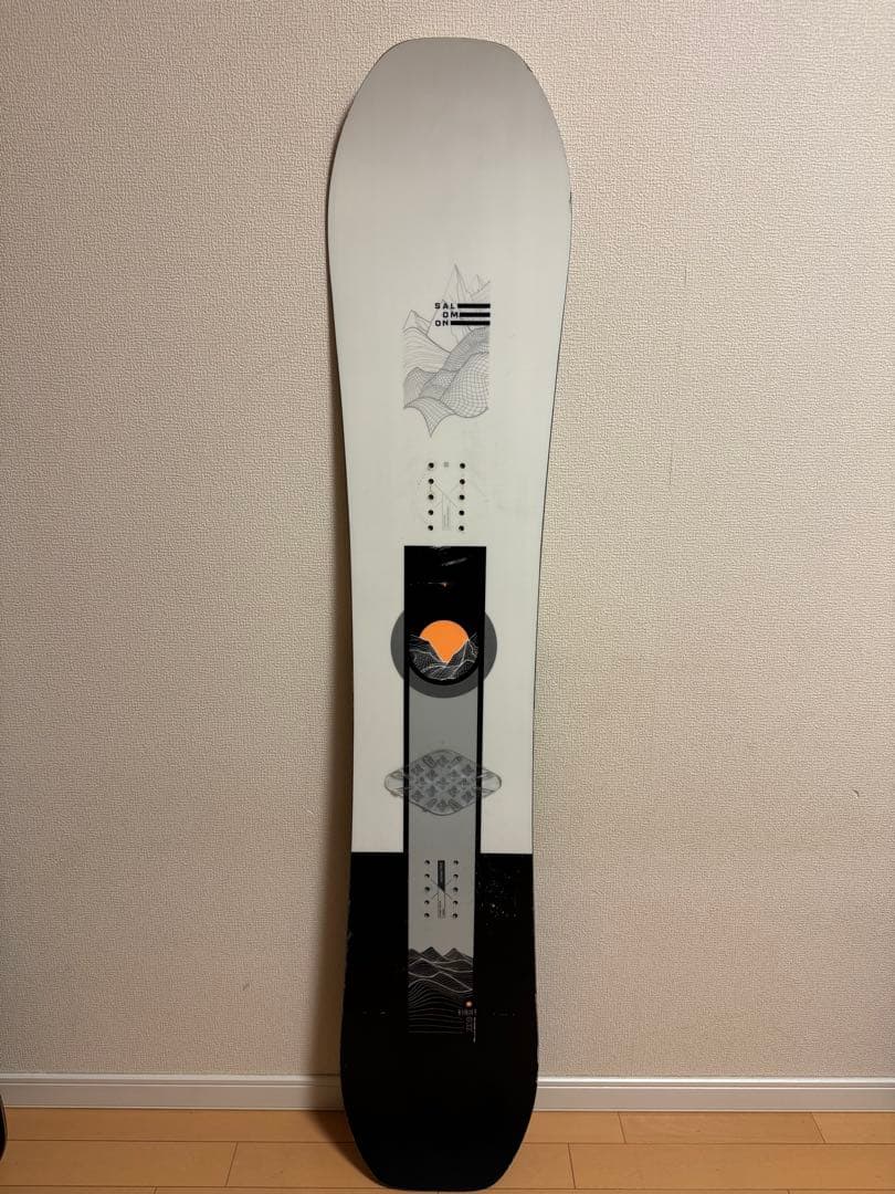 サロモン サイト 153cmスノーボード板【23-24モデル】※ワックス済
