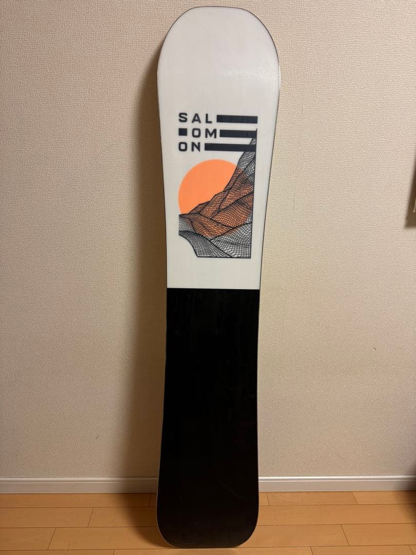 サロモン サイト 153cmスノーボード板【23-24モデル】※ワックス済
