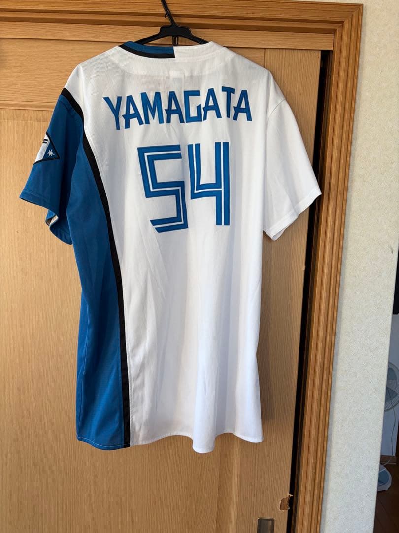 XL 山縣秀/北海道日本ハムファイターズ ホームユニフォーム