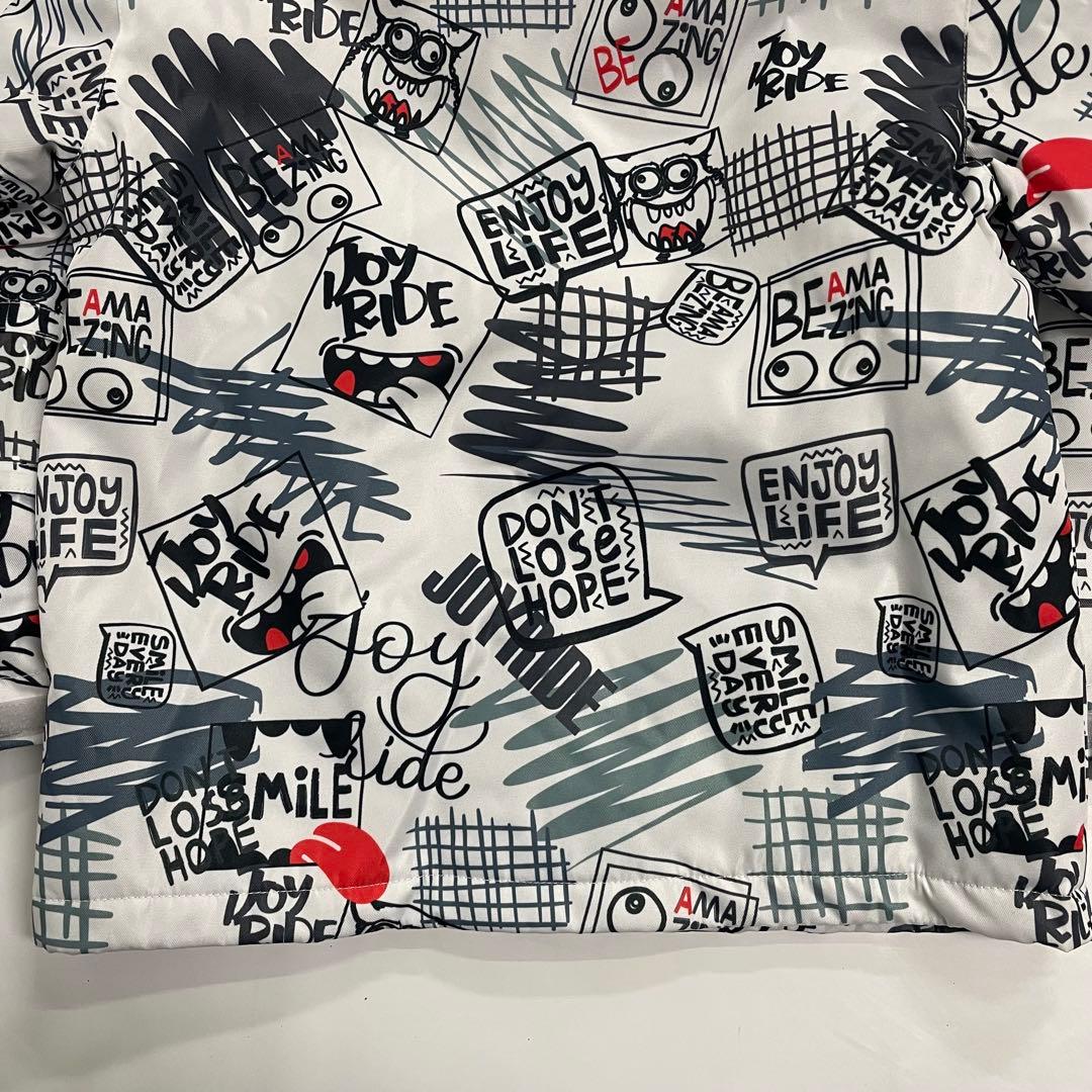 JOY RIDE キッズ スキー スノボ ウェア 130cm 白 黒