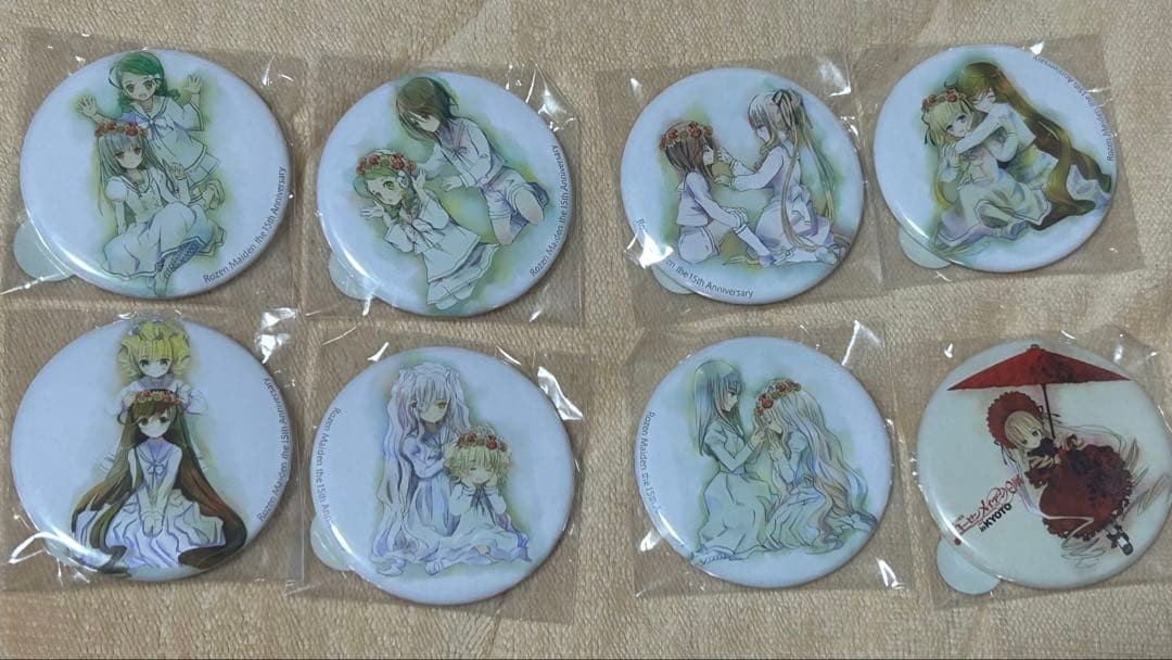 ローゼンメイデン 缶バッジ