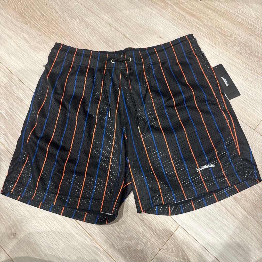 【新品】ボーラホリック　ショーツ　黒✖️オレンジ✖️ブルー
