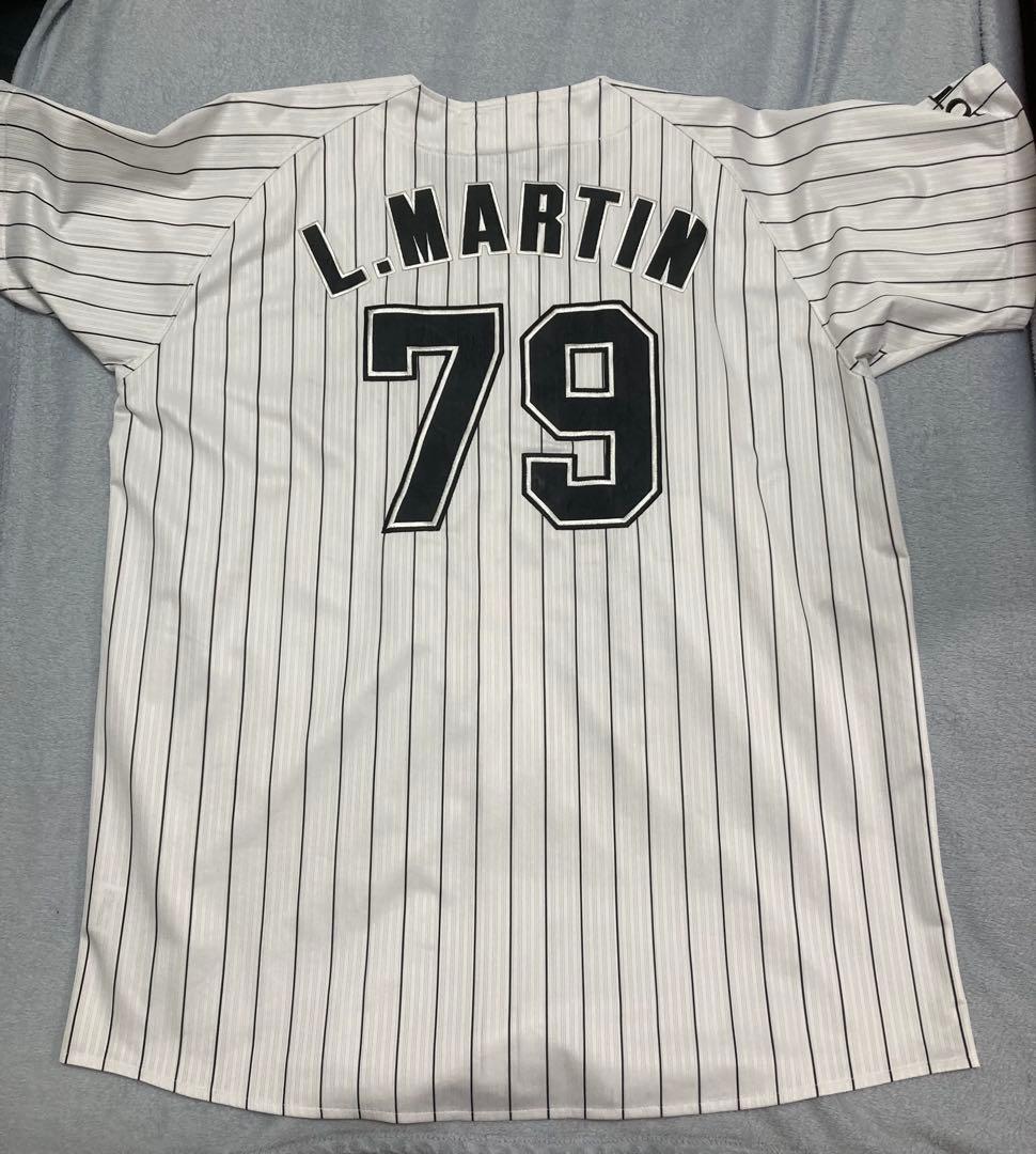 元千葉ロッテマリーンズ レオネスマーティン選手ユニフォーム　サイズO