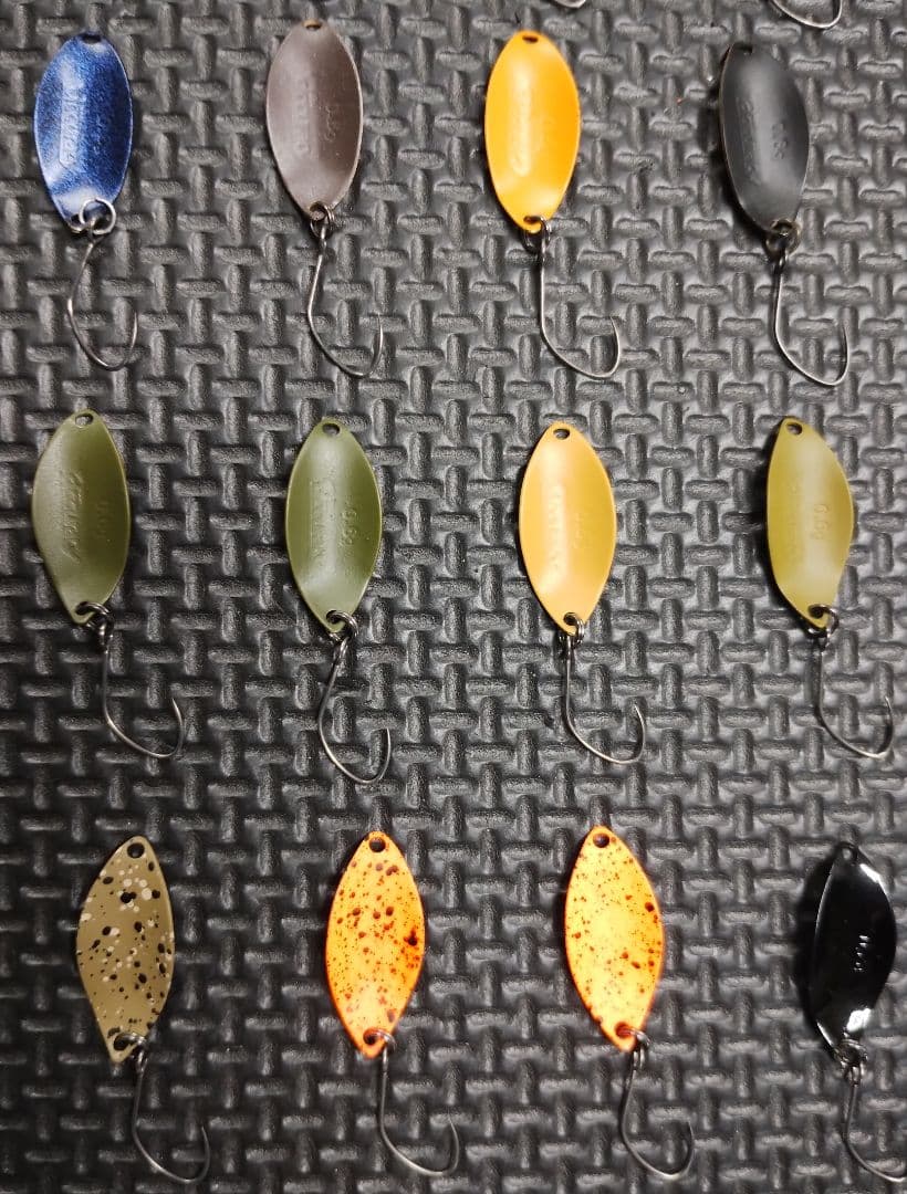 ナブラヤ アキュラシー０.３ｇ０.６ｇ０.７５ｇスプーン合計４３個セット