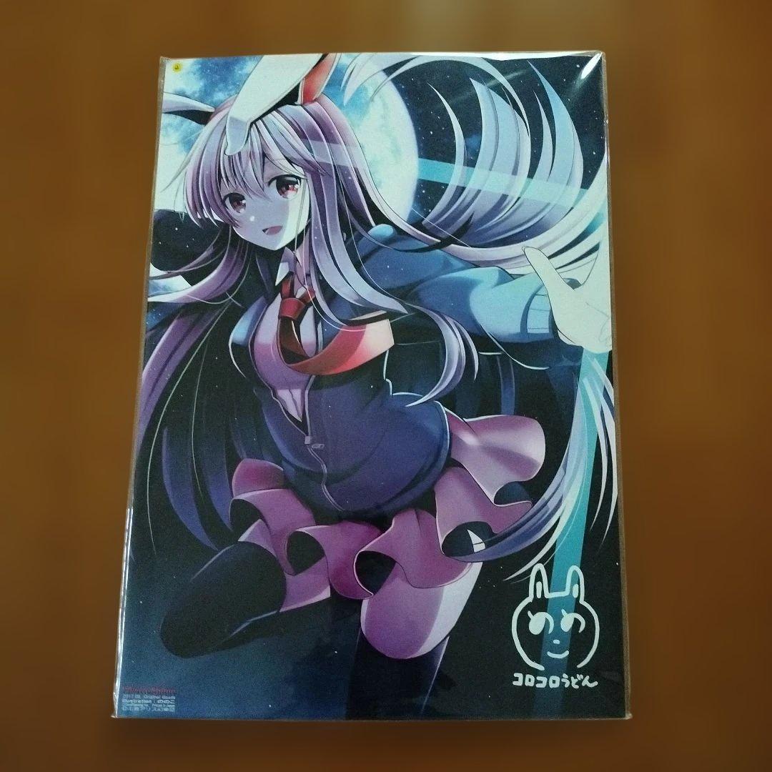 東方Project キャンバスアートパネル3枚＆色紙 十六夜咲夜・フラン・鈴仙