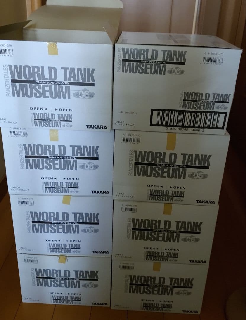 タカラ　ワールドタンクミュージアム　ver.6　78個まとめて⚠️箱潰れあり