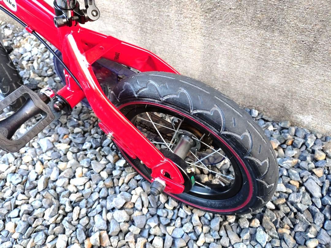 【美品】へんしんバイク　Henshin Bike 赤　12インチ