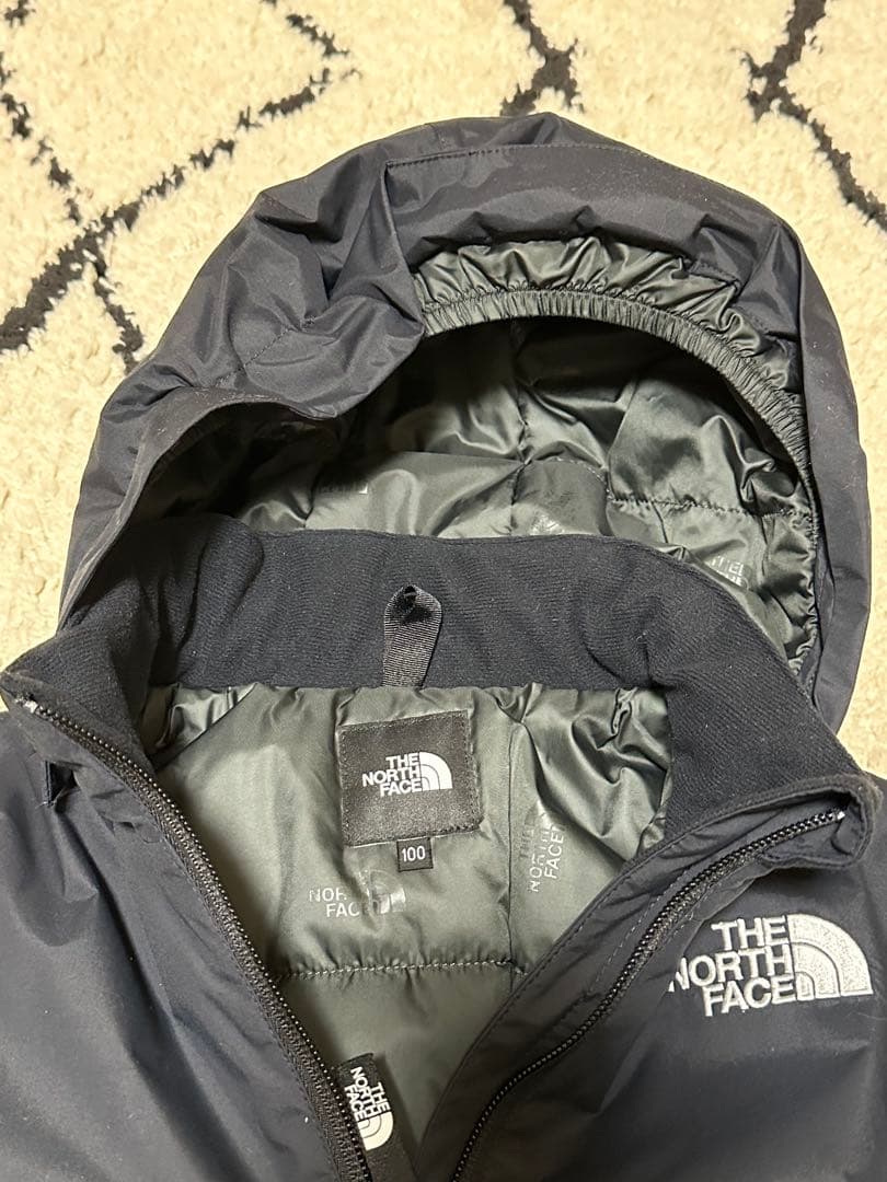 ※クリーニング済☆ノースフェイス スノーウェア キッズ100cm☆
