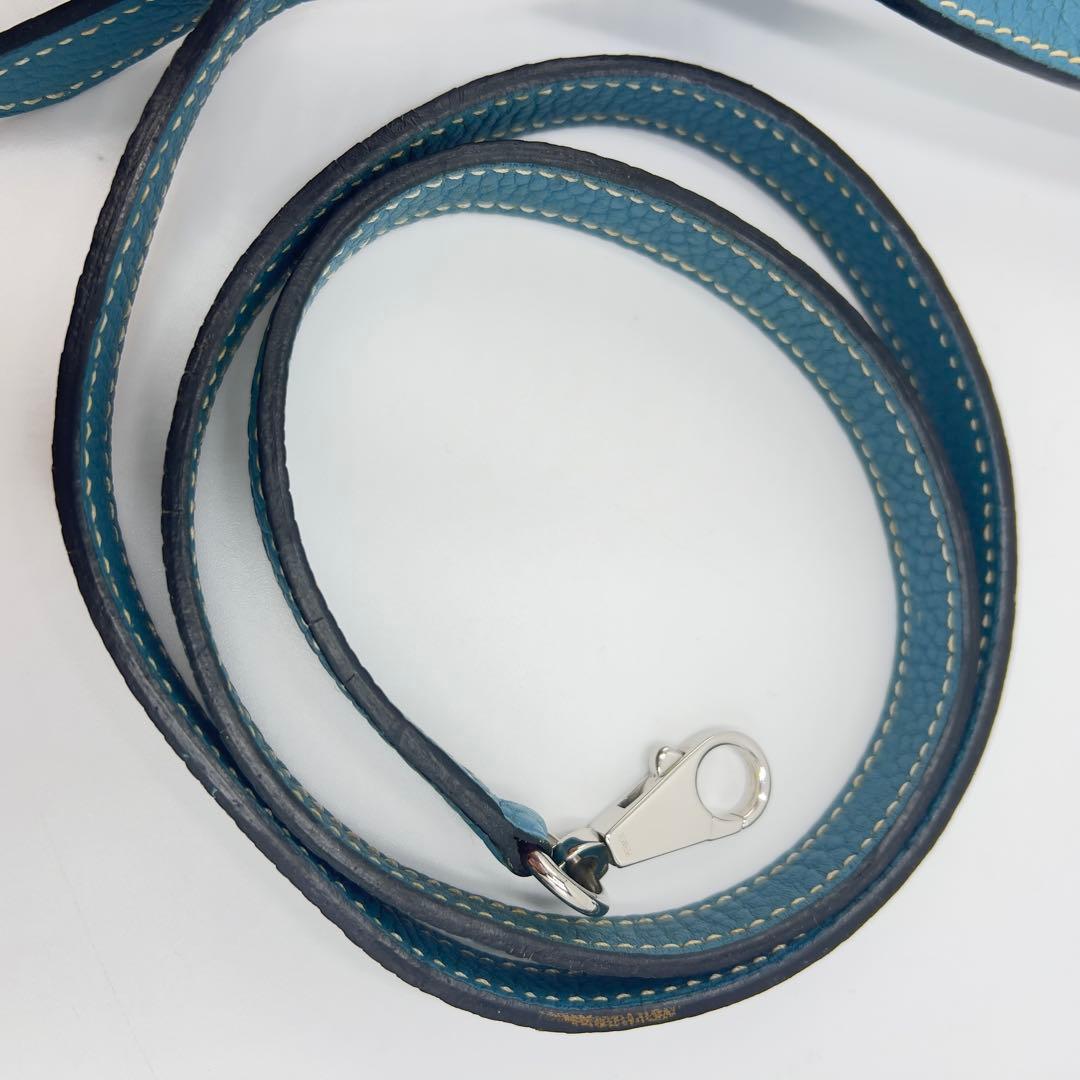 ✨美品✨HERMES ケリー ブルージーン 首輪・リードセット