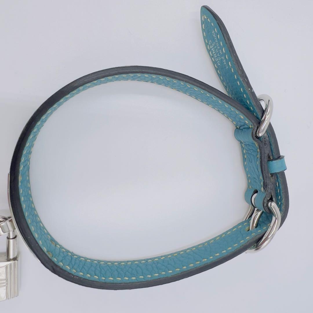 ✨美品✨HERMES ケリー ブルージーン 首輪・リードセット