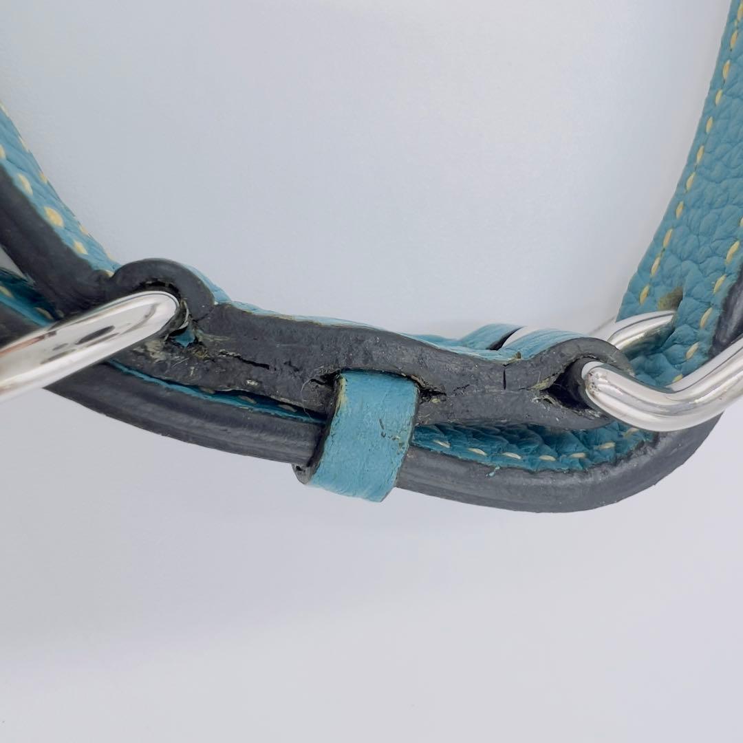 ✨美品✨HERMES ケリー ブルージーン 首輪・リードセット