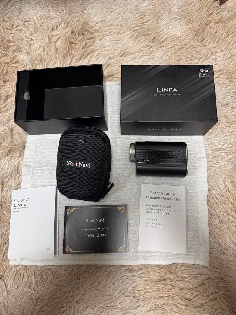 Shot Navi⭐︎ゴルフ⭐︎距離計⭐︎レーザー距離測定器 LINEA ⭐︎新品同様