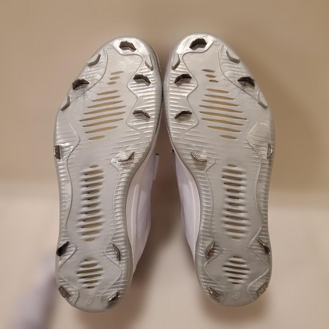 asics ホワイト スパイク ゴールドステージ　GOLDSTAGE　27.0