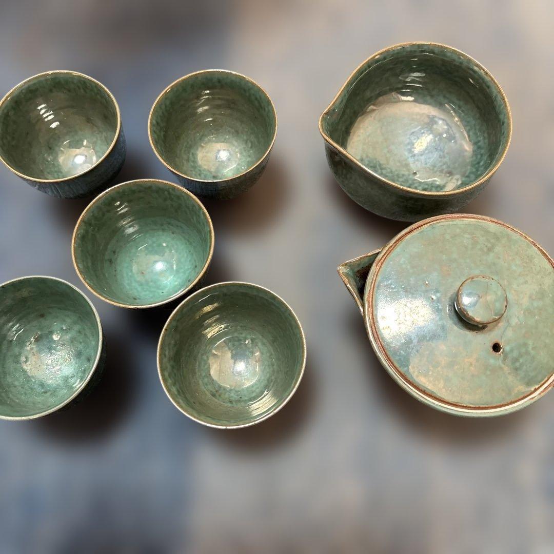 上野焼煎茶器セット