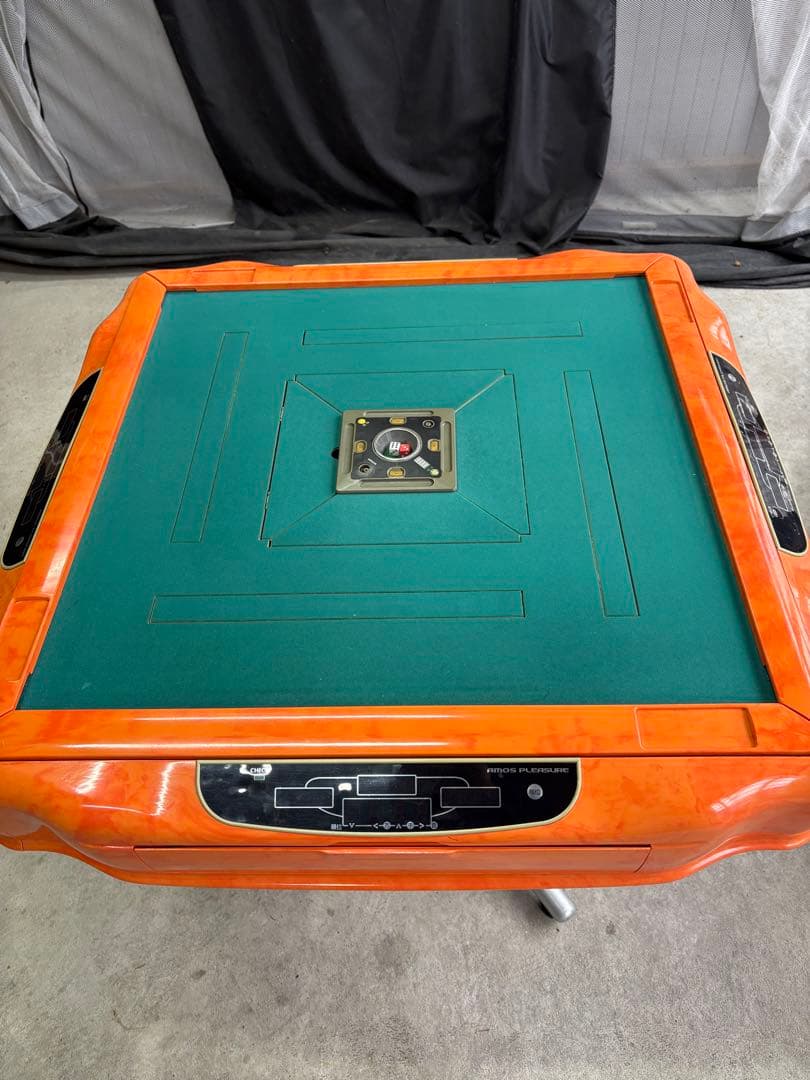 AMOS電子麻雀卓 オレンジ　プレジャー